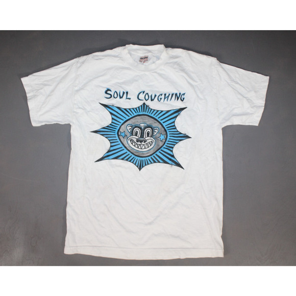Vintage 1995 Soul Coughing Irresistible Bliss T-shirt Large rock band - Picture 1 of 5